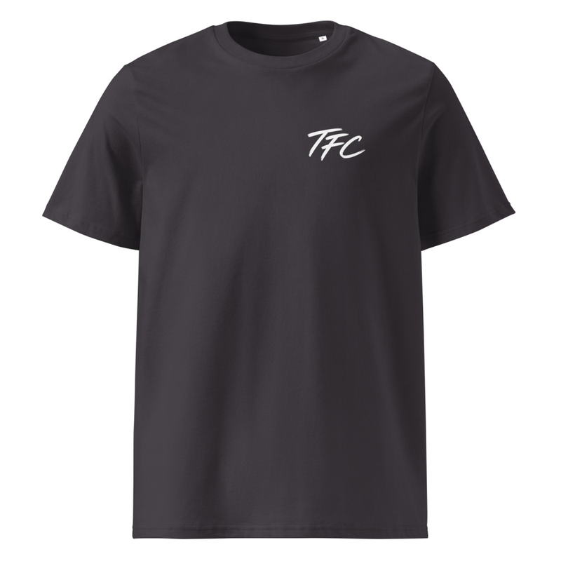 TFC Unisex Organic Cotton T-Shirt – S, Anthracite