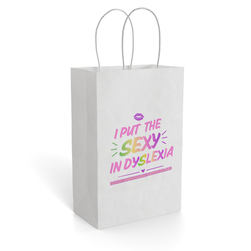 Paper Gift Bag | Dyslexia v1