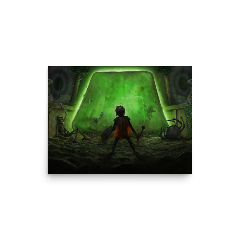 Matte Print: Gelatinous (no logo)