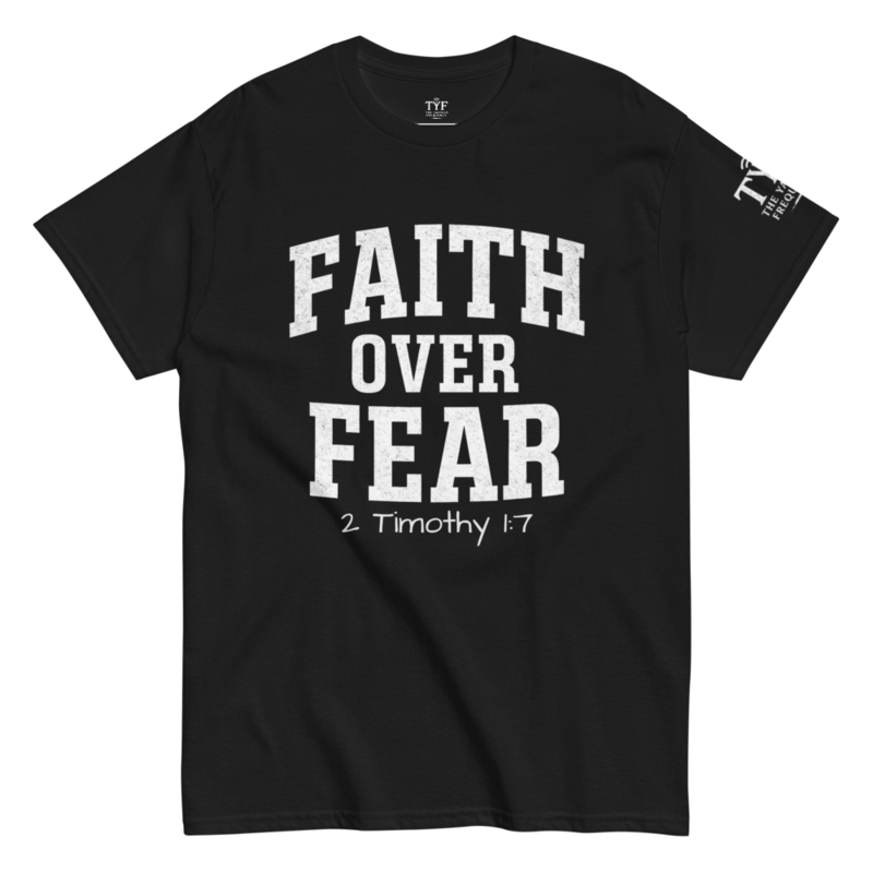 FAITH OVER FEAR Unisex classic tee