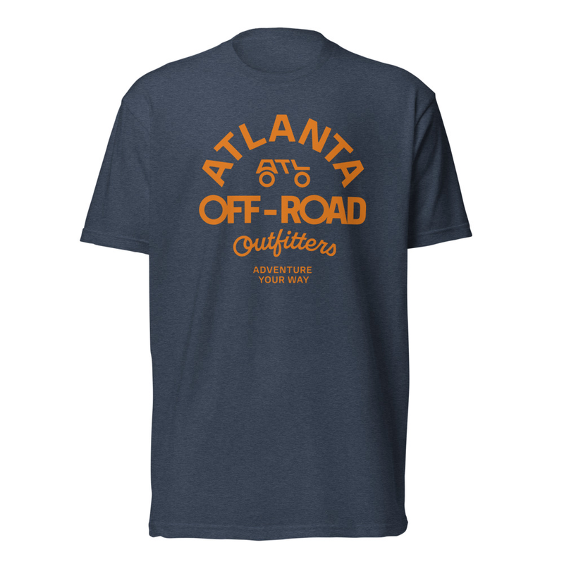 Circular Badge T-shirt (FRONT) - ORANGE LOGO – Image 3