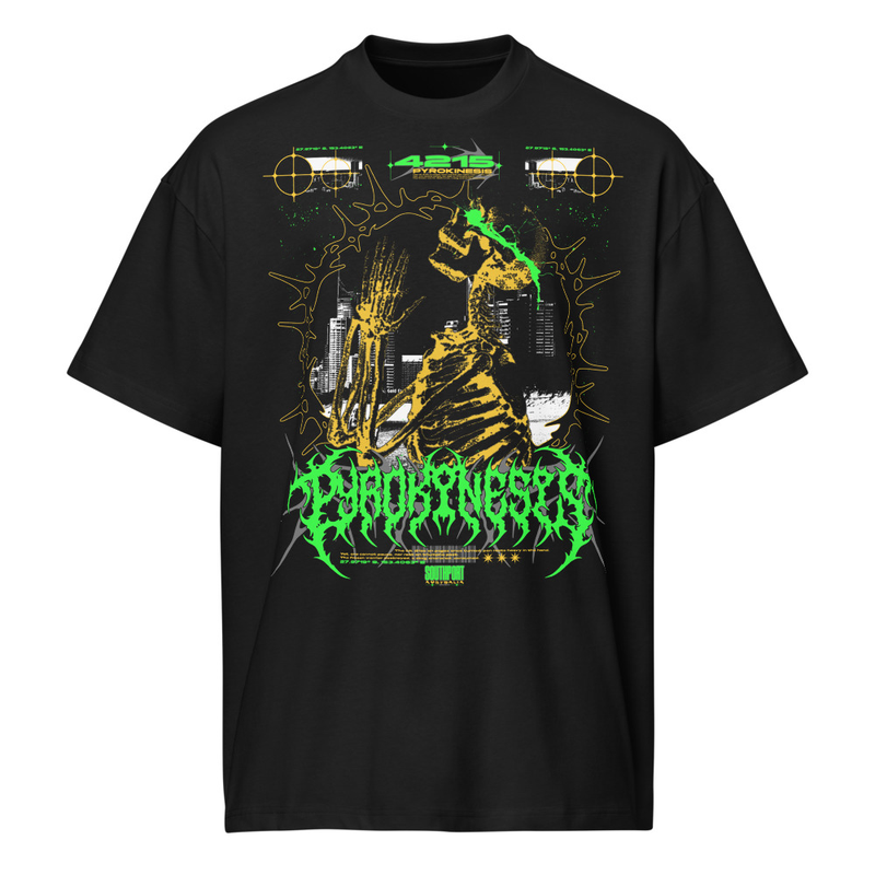 Skeleton box tee
