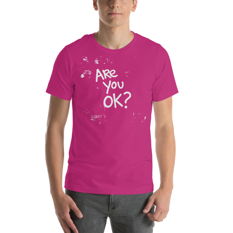 "Are You OK?" Graffiti tshirt