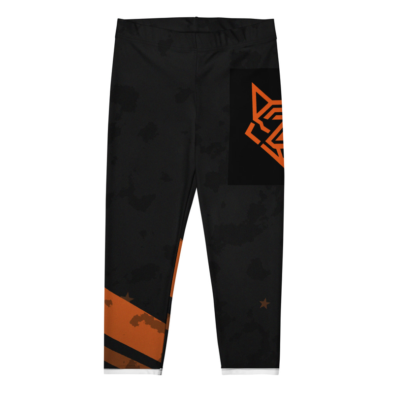 Apex Fox Capri Leggings — Front