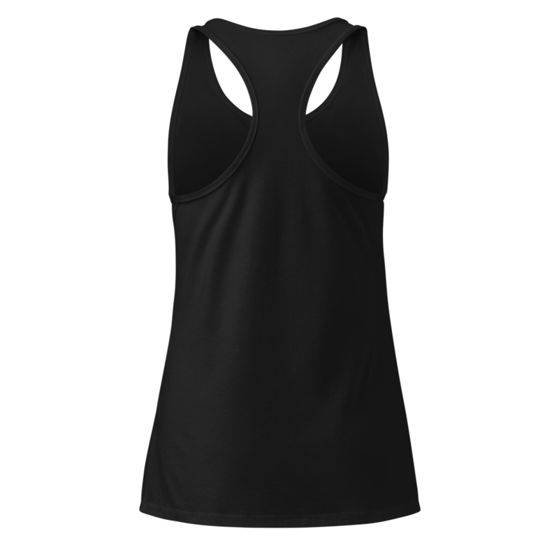 Yoga 4-Women’s fitted racerback tank top back