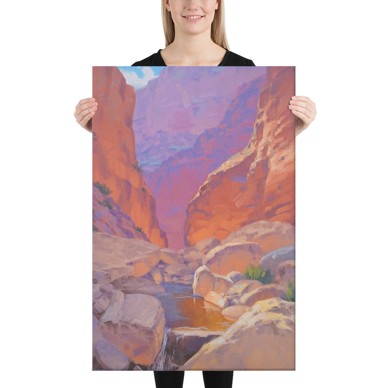 Amplified Tranquility - Fine Art Canvas Print