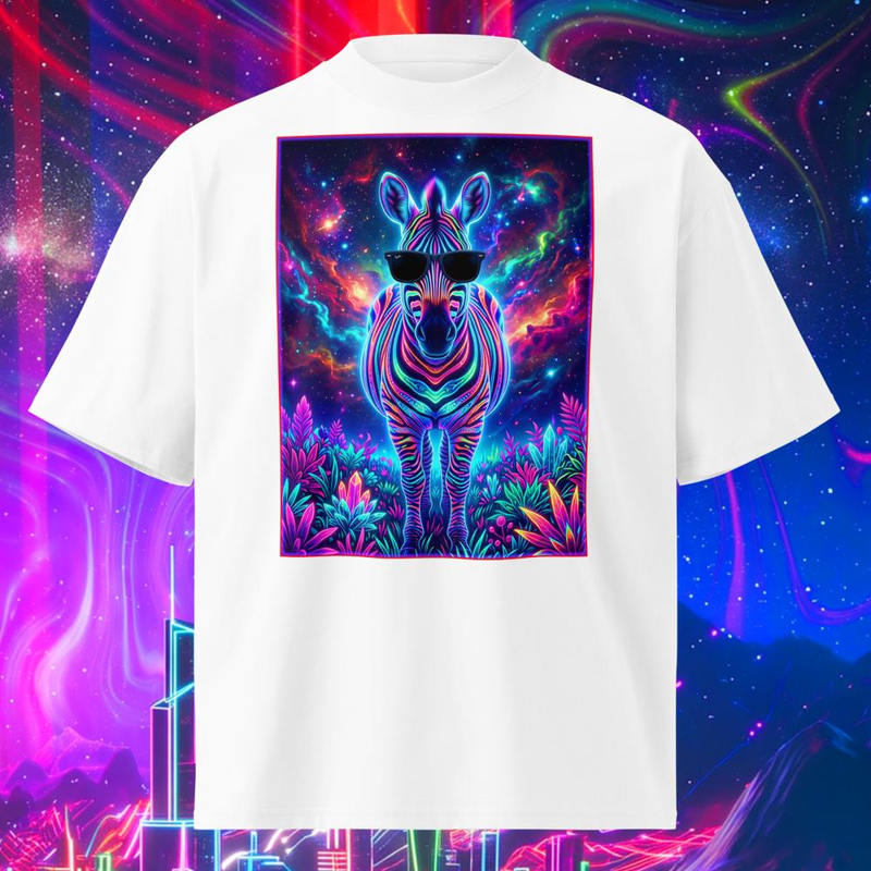 Zebra Hipster - Zebra Hipster / White / S