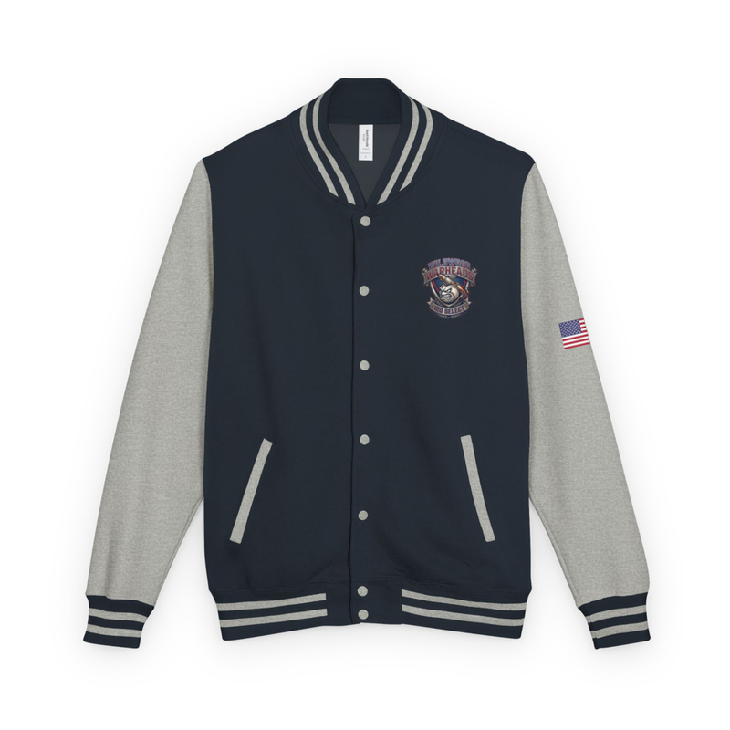 Heavyweight letterman Warhead jacket