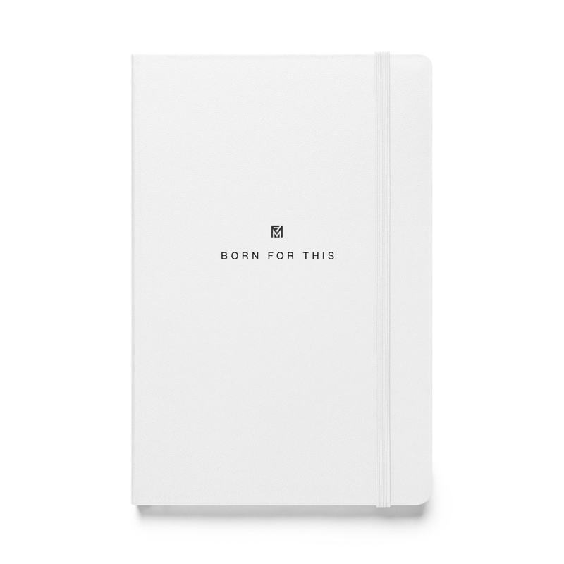 Born for This™ Visionaries Journal ( White ) – 5.5″×8.5″, White