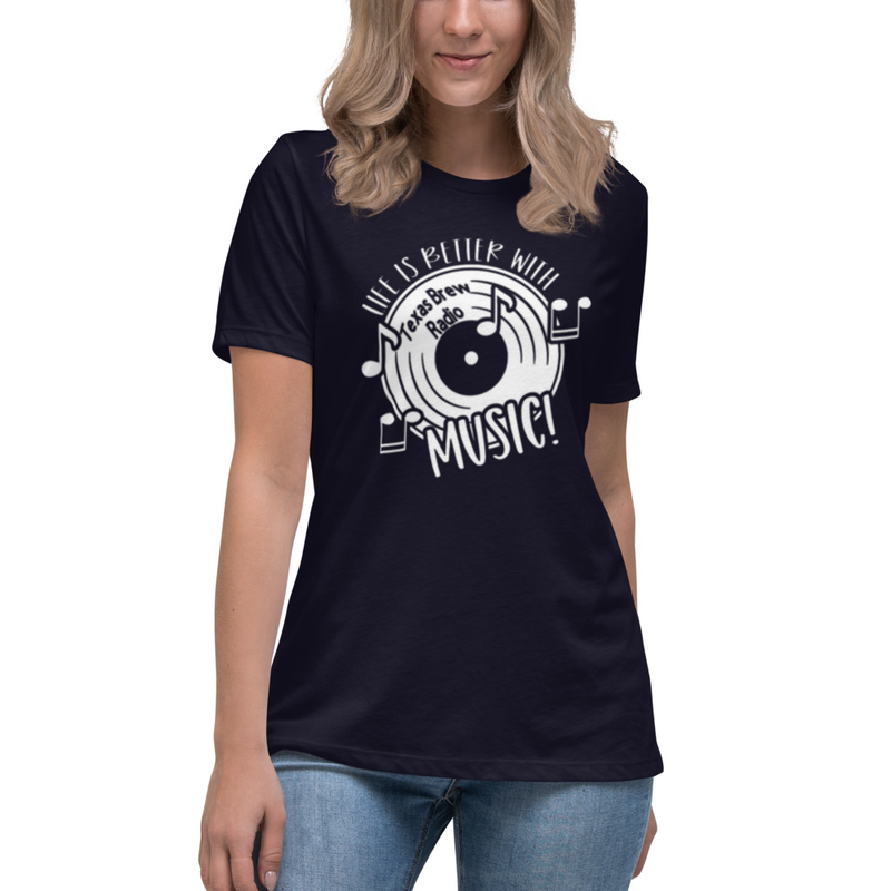 TBR Music = LIFE Women's Relaxed T-Shirt