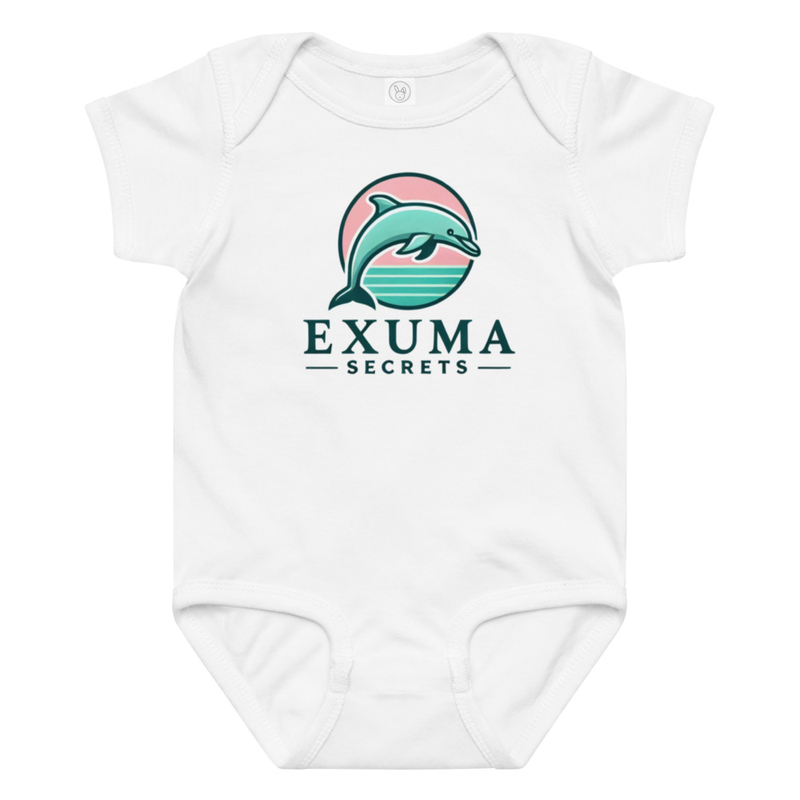 Dolphin Drift Baby Onesie