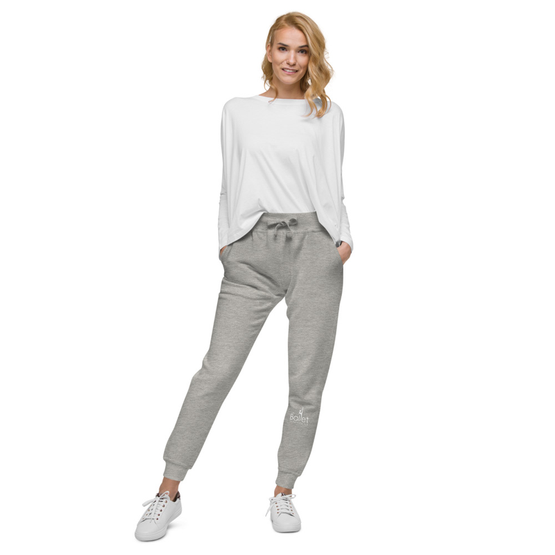 Unisex fleece sweatpants – XL, Carbon Grey