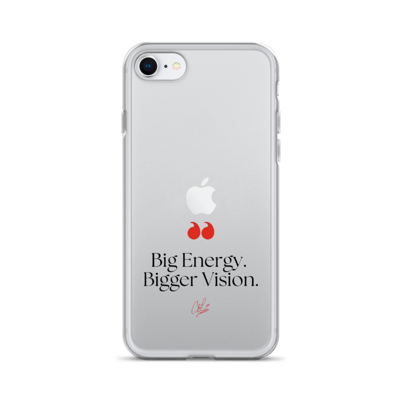 Big Energy. Bigger Vision. Clear Case for iPhone® – iPhone SE