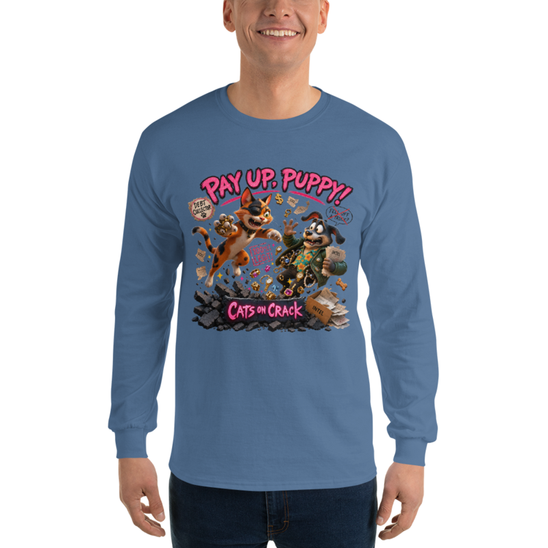 Pay Up Puppy Long Sleeve