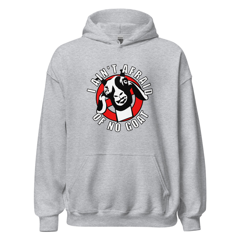 Afraid of No Goat Hoodie — front