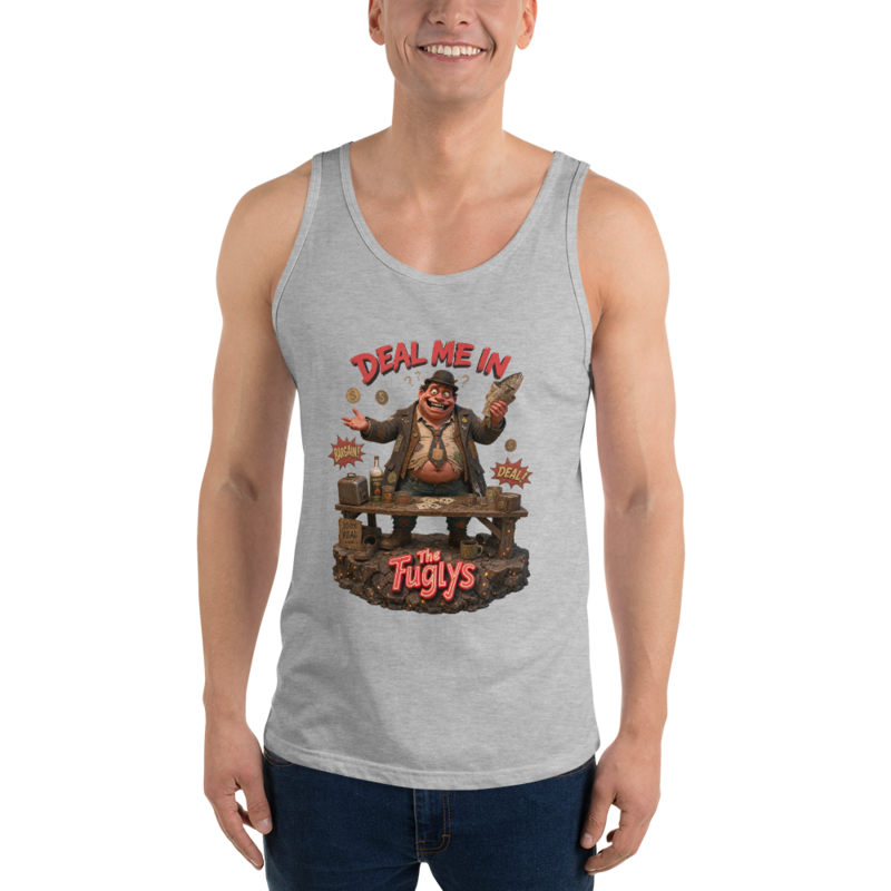 Hucklebob - Deal Me In Vest Tank