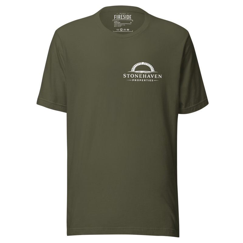 Basic Stonehaven Tshirt – XL, Military Green