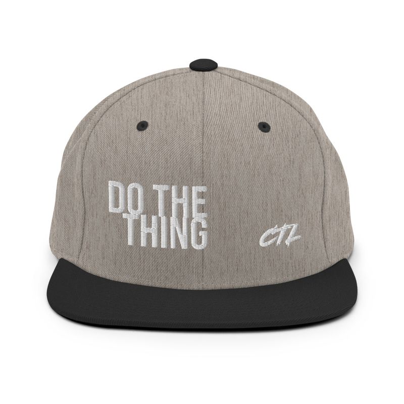 DO THE THING Snapbacks
