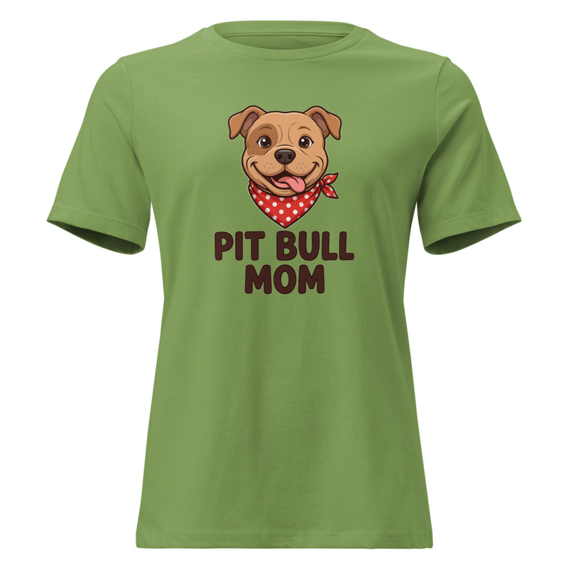 Women's Pit Bull Mom Relaxed T-Shirt – view 4
