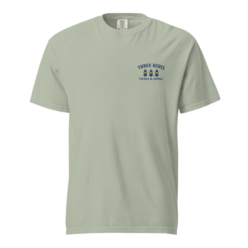 Three Buoys Heritage — Garment-Dyed Heavyweight Tee