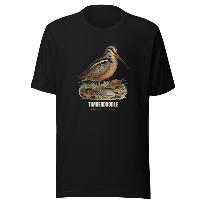Timberdoodle Tee — Birding merch