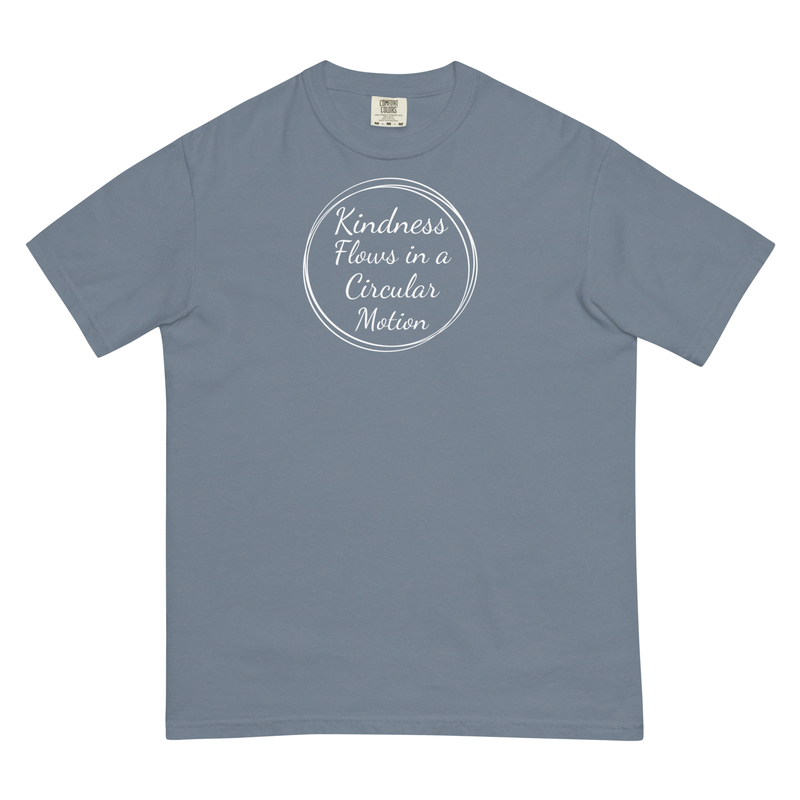 Kindness Flows Unisex garment-dyed heavyweight t-shirt
