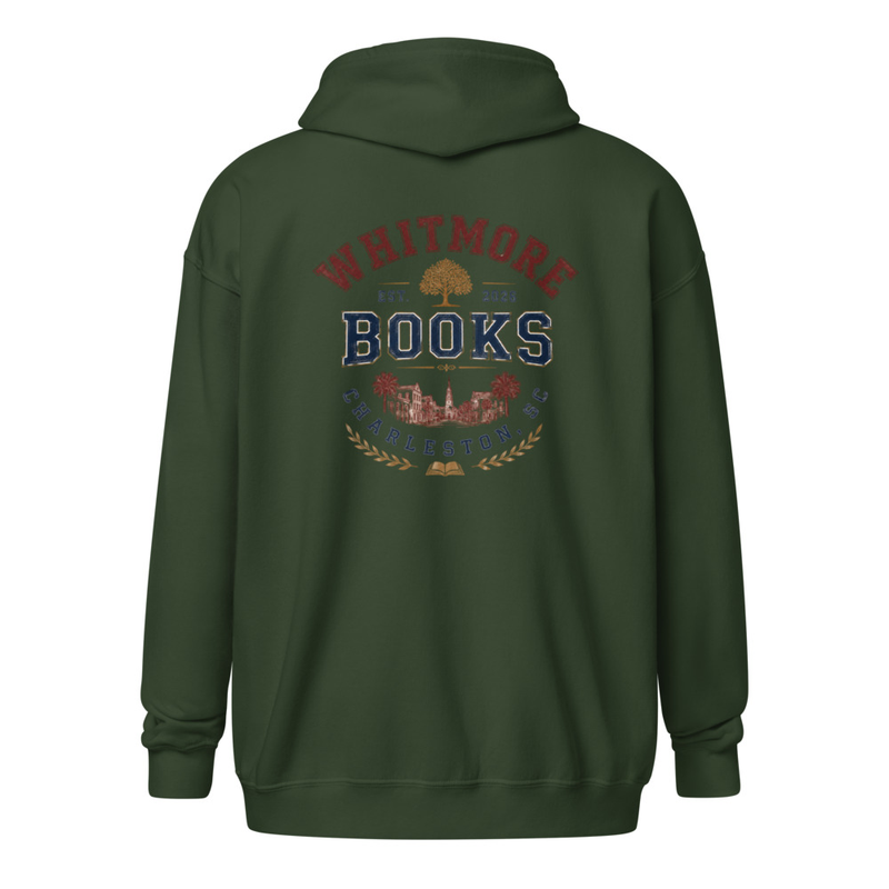 Unisex heavy blend zip hoodie-Whitmore Books & Co