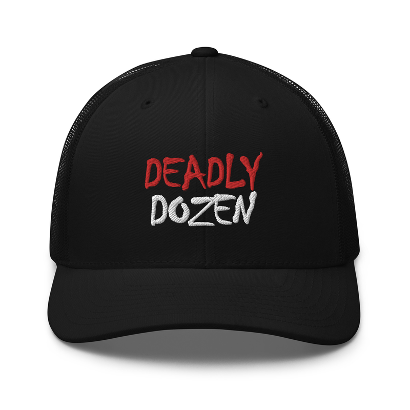 Boné Trucker Deadly Dozen
