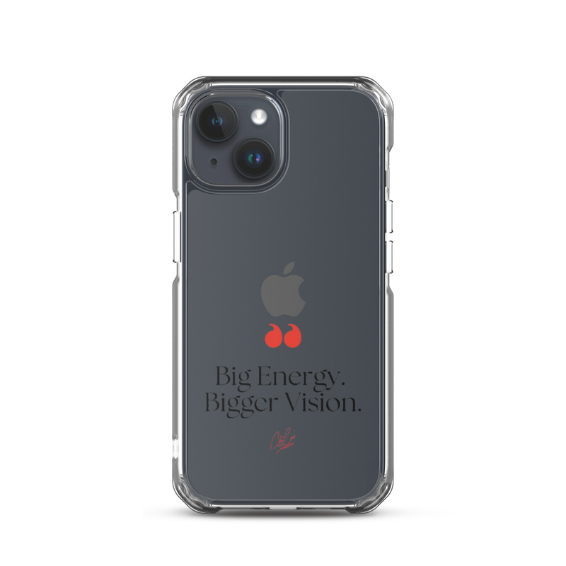 Big Energy. Bigger Vision. Clear Case for iPhone® – iPhone 15