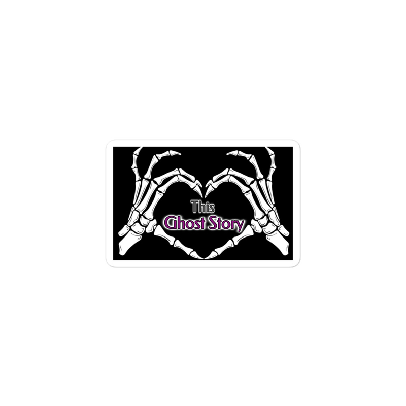 Bubble-free stickers | This Ghost Story | Purple