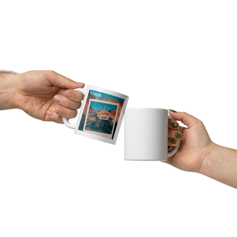 Livin' It Up: Songs from the Write Across America Project White Mug
