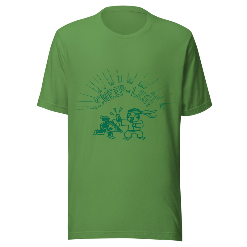 Sweep the Leg Karate Kids Tee (Leaf Green) · 2006 Original