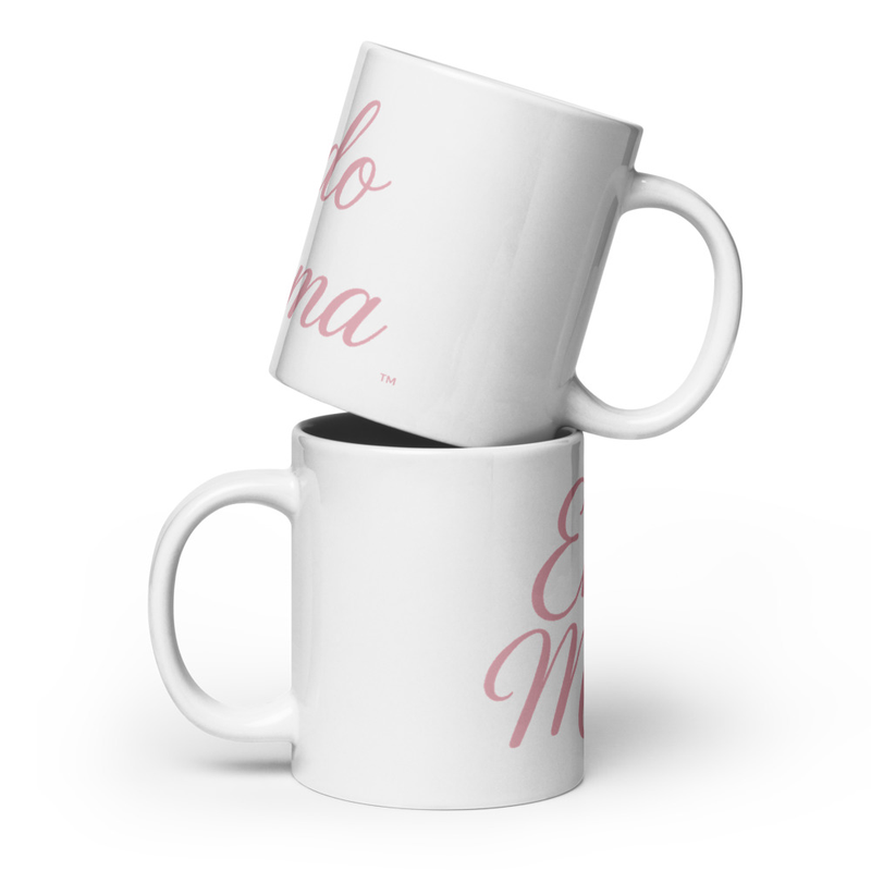 Endo Mama White Glossy Mug – 20 oz, White