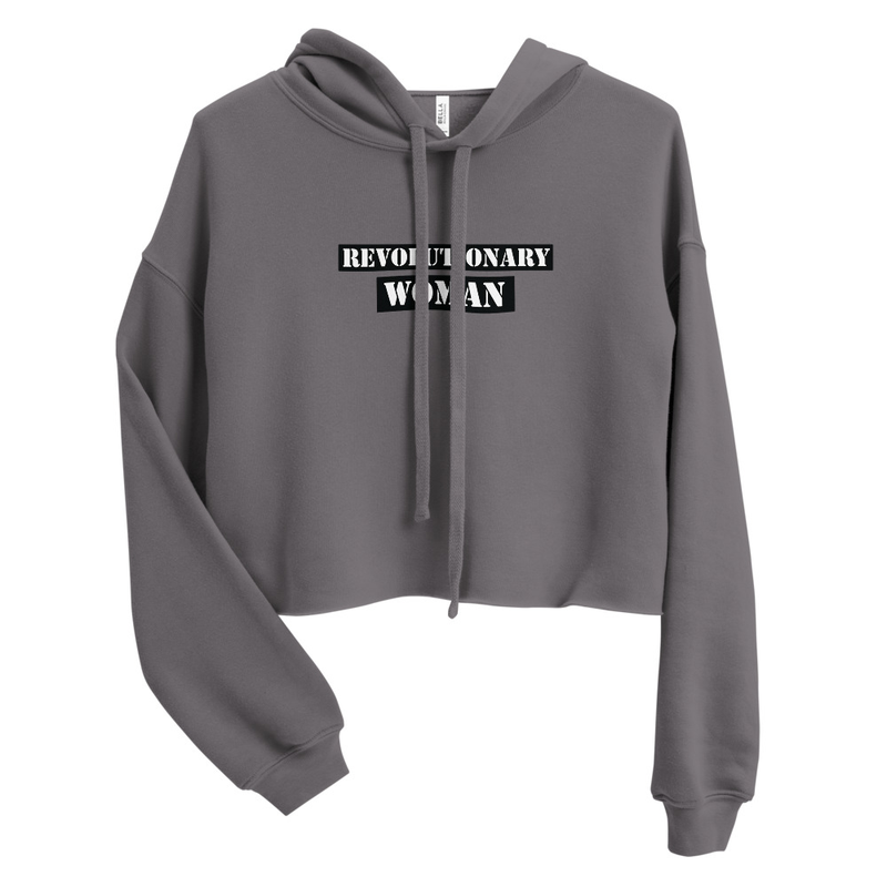 Crop Hoodie – S, Storm