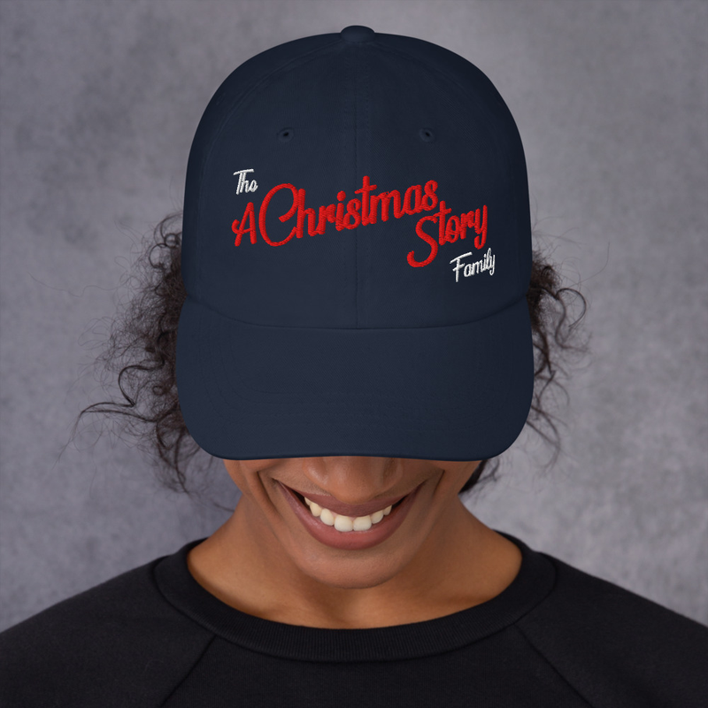 Christmas Story Family Dad Hat – Not Just for Dads!  – One size, Navy