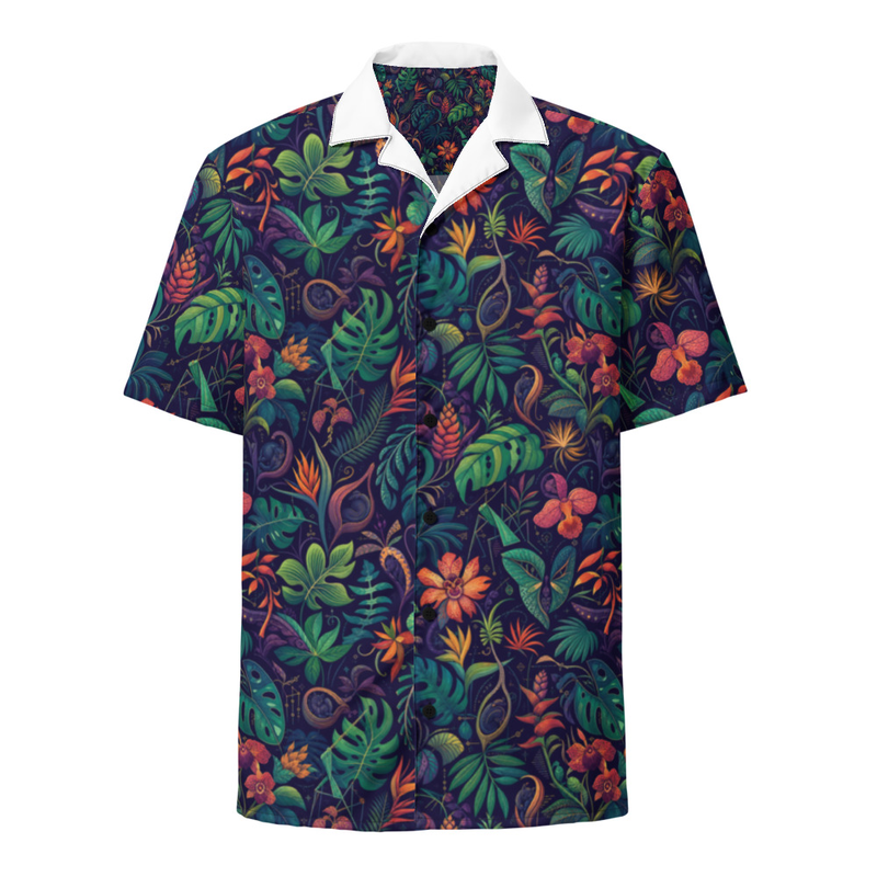 Nocturnal Specimens - Unisex button shirt product mockup