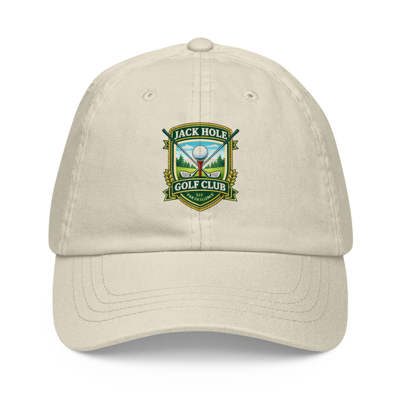 Jack Hole Golf Club Pastel baseball hat