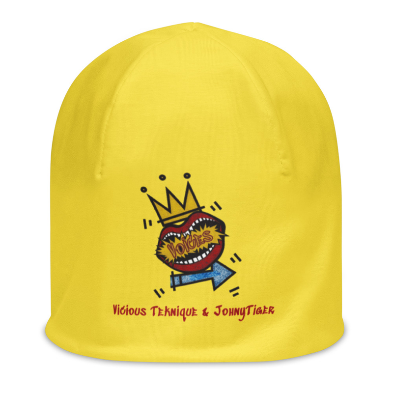 VT & JohnyTiger Voices Beanie yellow