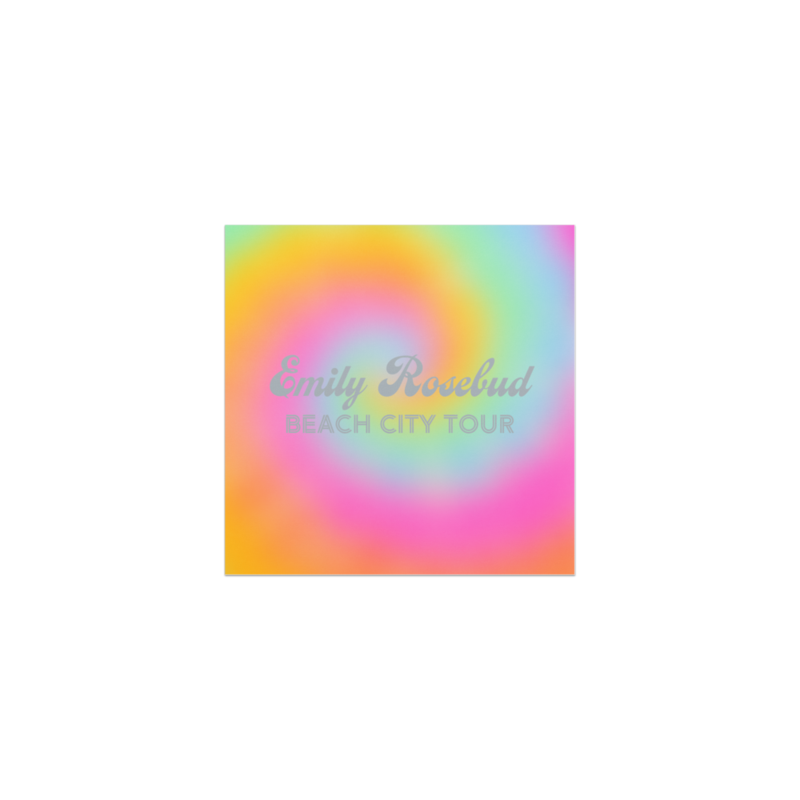 BEACH CITY TOUR CAR MAGNET
