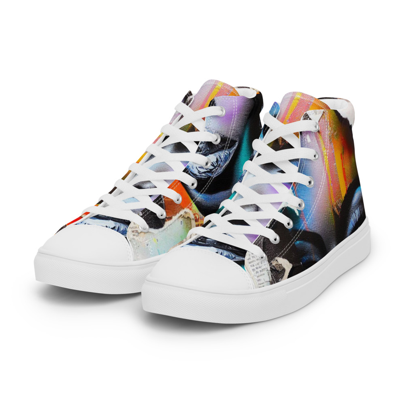 Women's High Top Canvas Shoes