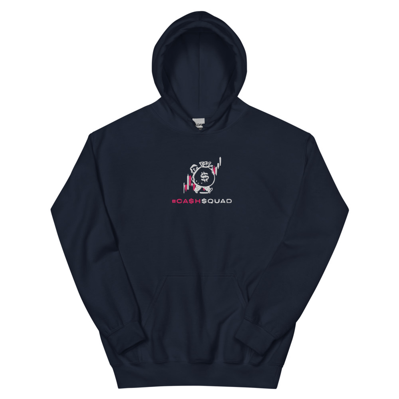 #CashSquad Embroidered Hoodie v.2 – L, Navy