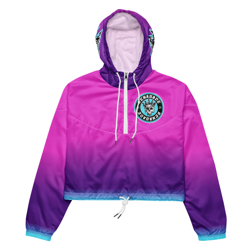 Women’s cropped 1981 windbreaker