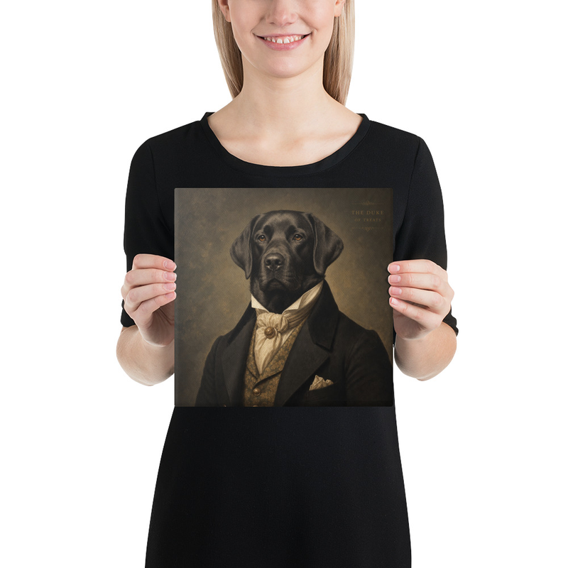 The Gentleman Hound Canvas in Default