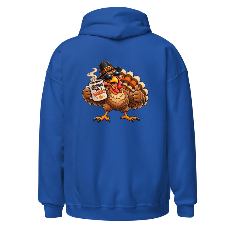 Cool Coffee Turkey Cheers Unisex Hoodie