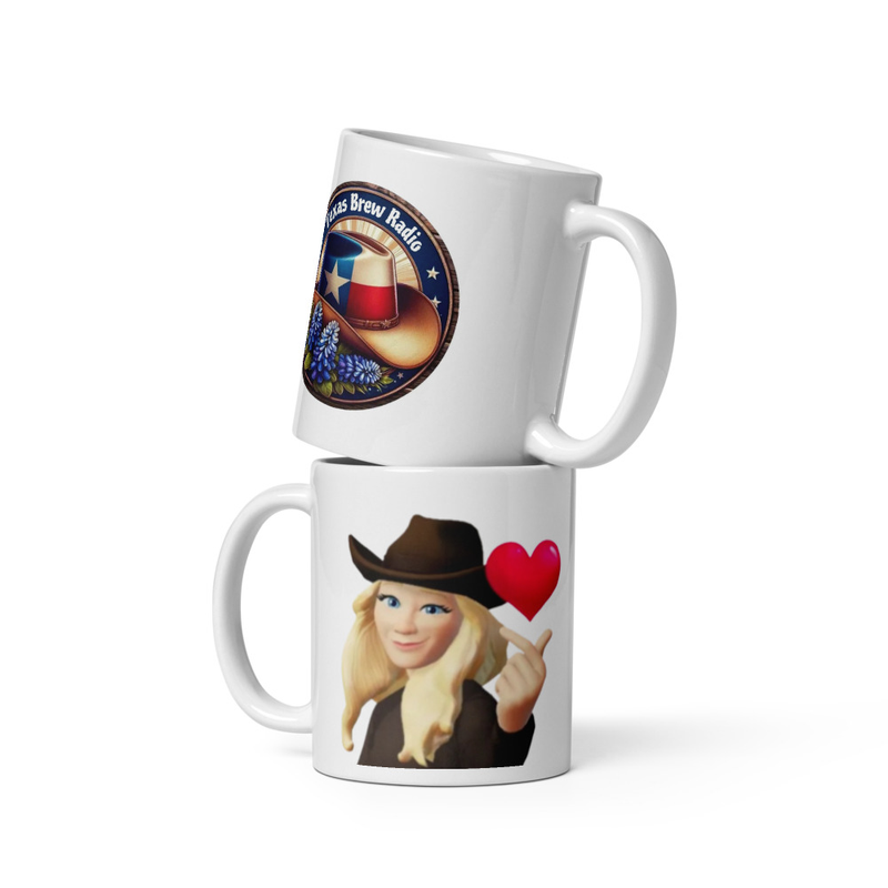 TBR LOVE -White glossy mug