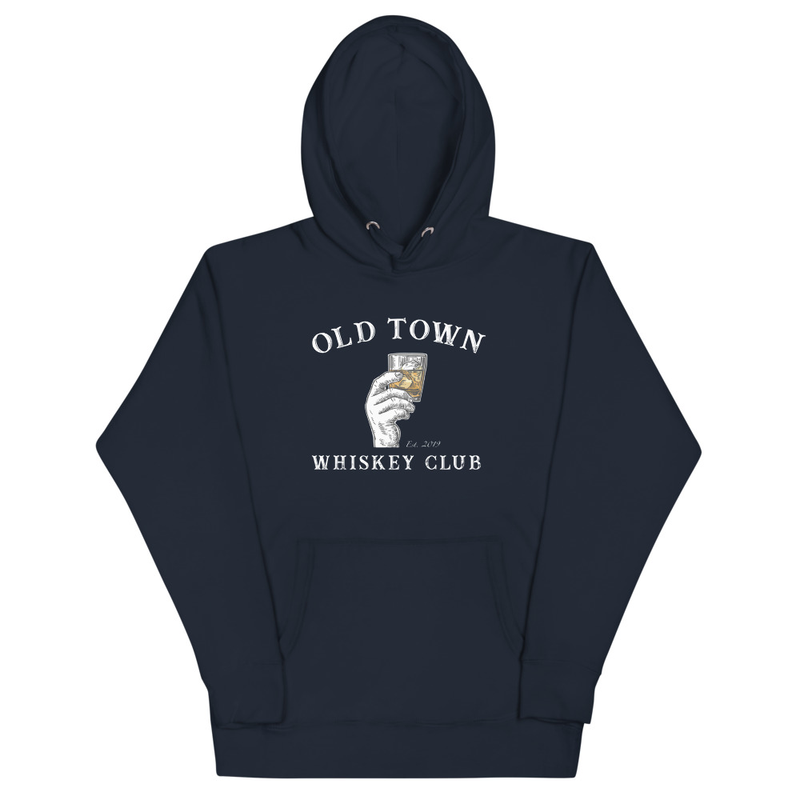 OTWC - Original Logo - Unisex Hoodie – S, Navy Blazer