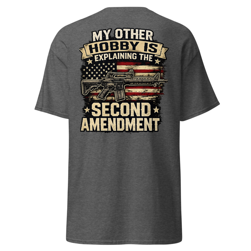 Unisex tee – S, Dark Heather