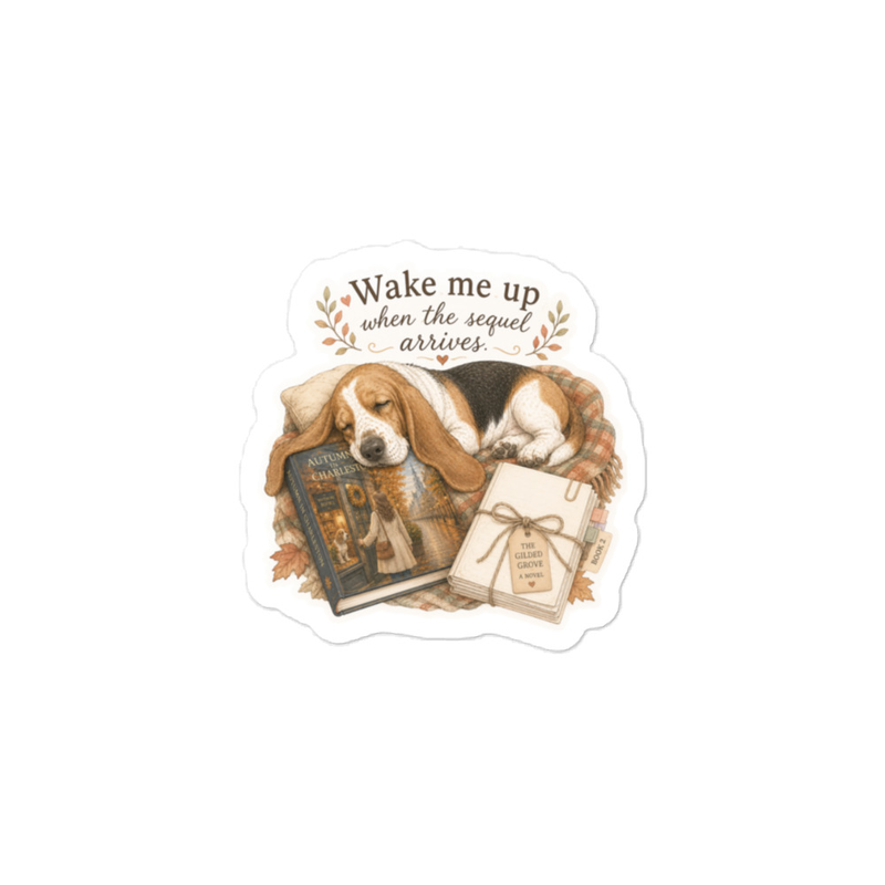 Sequel Kiss-cut vinyl decals – 4″×6″, Satin