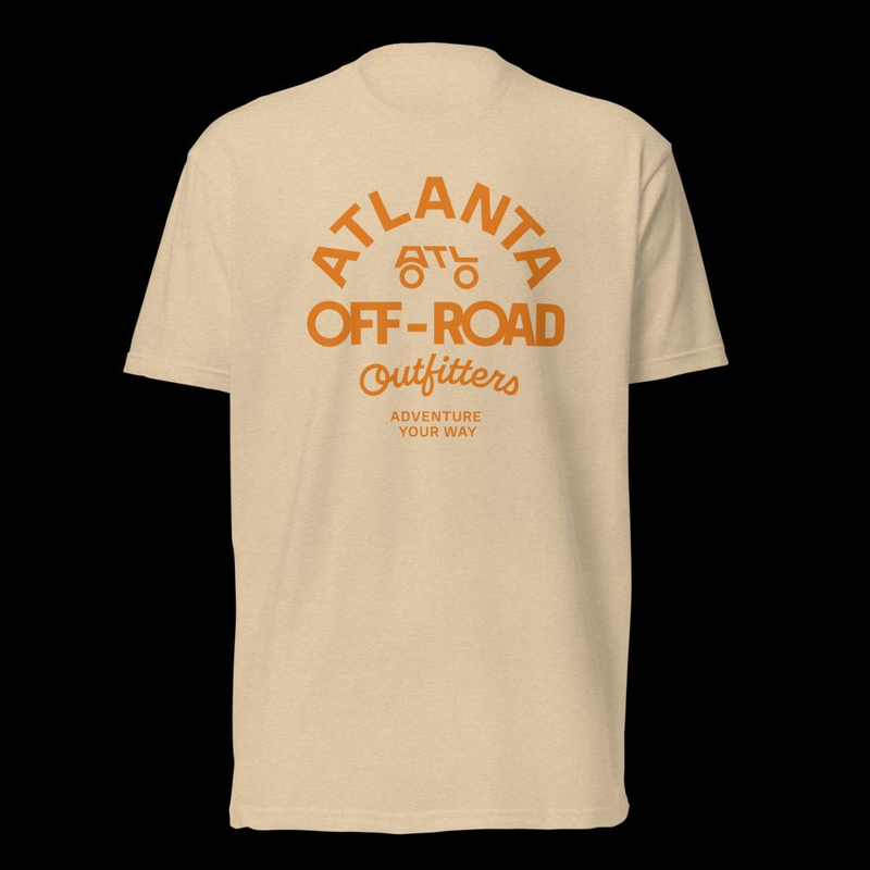 Circular Badge T-shirt (FRONT) - ORANGE LOGO – Image 10