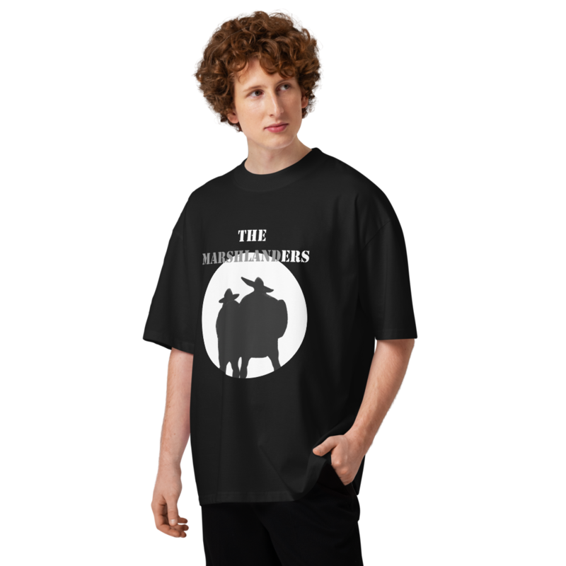 "The Blammer" Unisex organic oversized high neck t-shirt